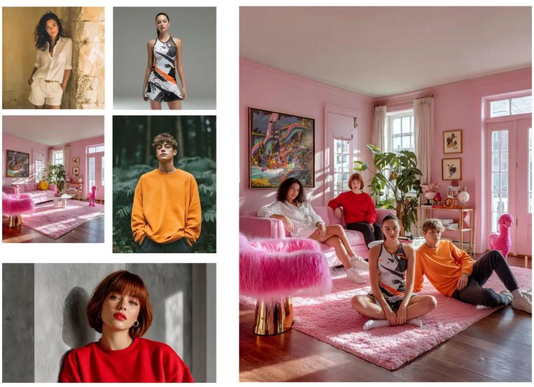 Designer using Gempix 2 AI to create visuals with Gemini 3.0 image generation